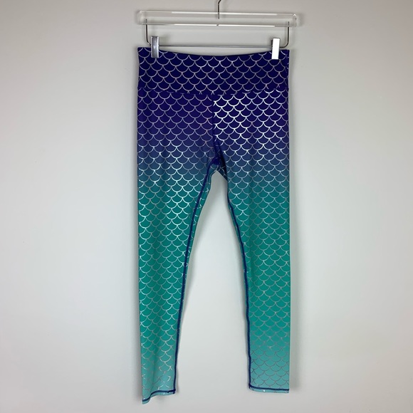 oh my disney Pants - Oh My Disney Mermaid Print Fin Print Leggings